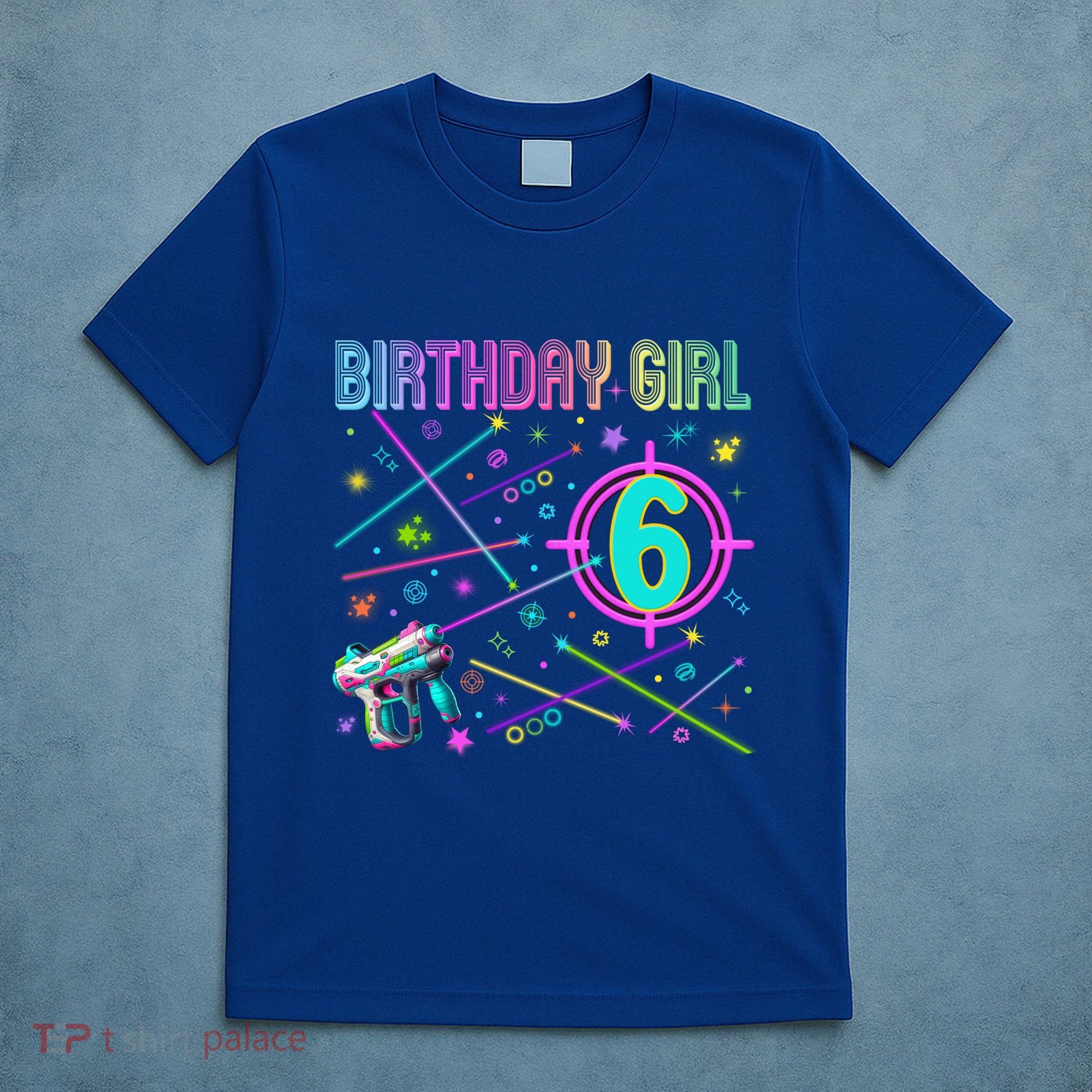 Laser Tag Birthday Group Game On Gift T-Shirt