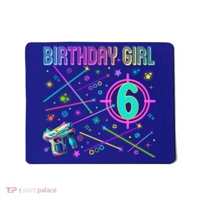 Laser Tag Birthday Group Game On Gift Mousepad