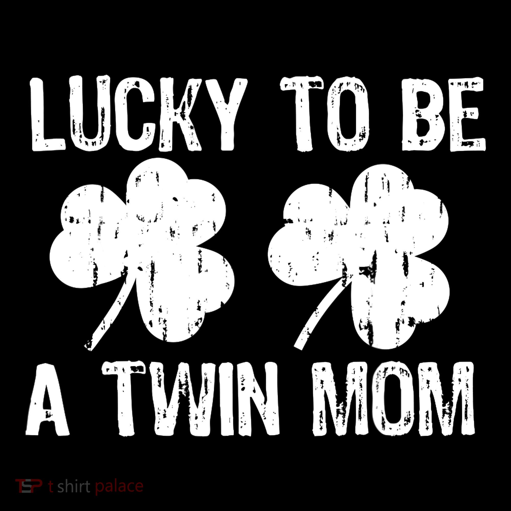 Lucky To Be A Twin Mom St Patrick's Day Coffee Mug