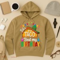 Let's Taco 'Bout My Birthday Cinco De Mayo Tacos Funny Hoodie thumb 3