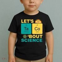 Let's Taco 'Bout Science Funny Toddler T-Shirt thumb 2