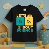 Let's Taco 'Bout Science Funny Toddler T-Shirt thumb 3