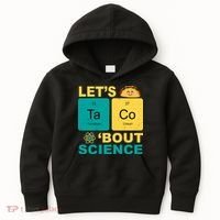 Let's Taco 'Bout Science Funny Kids Hoodie thumb 0