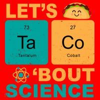 Let's Taco 'Bout Science Funny Santa Hat thumb 1