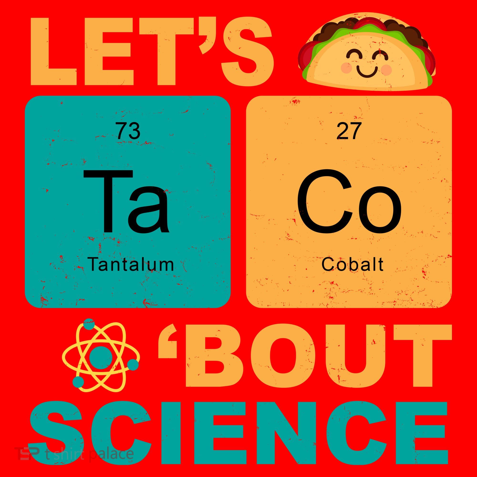 Let's Taco 'Bout Science Funny Santa Hat