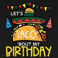 Let's Taco Bout My Birthday Funny Mexican Party Women's Tank Top thumb 5