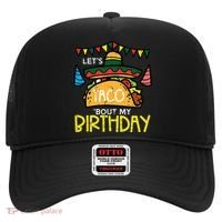 Let's Taco Bout My Birthday Funny Mexican Party Hat thumb 0