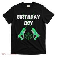 Laser Tag Birthday Boy Party Laser Tag Player Birthday T-Shirt thumb 0