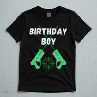 Laser Tag Birthday Boy Party Laser Tag Player Birthday T-Shirt thumb 5
