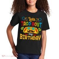 LetS Taco Bout My Birthday Cinco De Mayo Celebration Kids T-Shirt thumb 2