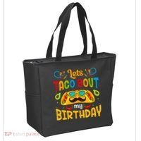 LetS Taco Bout My Birthday Cinco De Mayo Celebration Tote Bag thumb 2