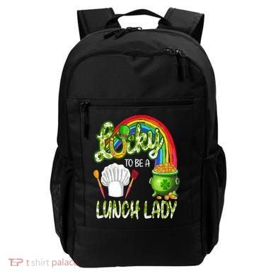 Lucky To Be A Lunch Lady St Patrick's Day Backpack