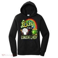 Lucky To Be A Lunch Lady St Patrick's Day Women's Hoodie thumb 0