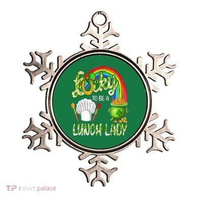 Lucky To Be A Lunch Lady St Patrick's Day Ornament