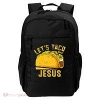 Let's Taco Bout Jesus Cinco De Mayo Christian Backpack thumb 0
