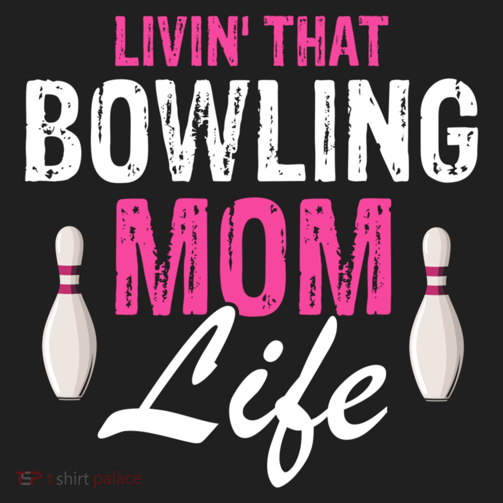 Livin That Bowling Mom Life Cool Retro Cool Gift Present Gift Beanie