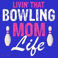 Livin That Bowling Mom Life Cool Retro Cool Gift Present Gift Long Sleeve Shirt thumb 2