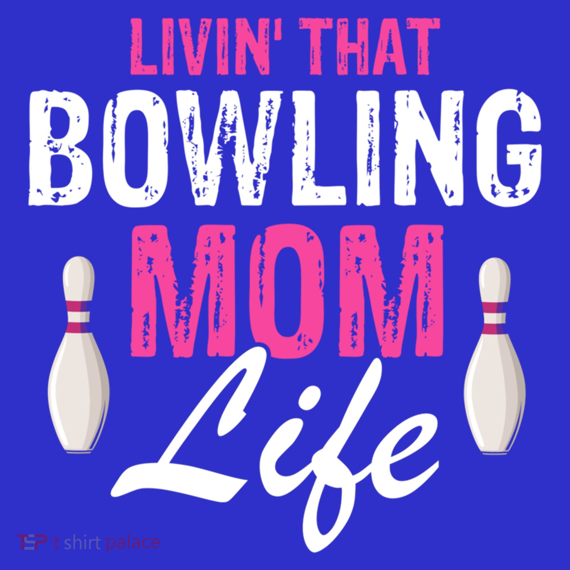 Livin That Bowling Mom Life Cool Retro Cool Gift Present Gift Long Sleeve Shirt