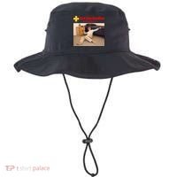 Let The Bodies Hit The Floor Meme Bucket Hat thumb 0