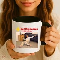 Let The Bodies Hit The Floor Meme Coffee Mug thumb 3