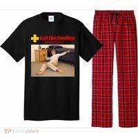 Let The Bodies Hit The Floor Meme Pajama Set thumb 0