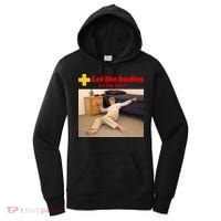 Let The Bodies Hit The Floor Meme Women's Hoodie thumb 0
