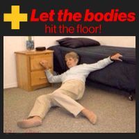 Let The Bodies Hit The Floor Meme Golf Towel thumb 3