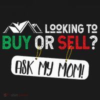 Looking To Buy Or Sell Ask My Mom Real Estate Realtor Gift Women's Hoodie thumb 2