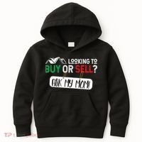 Looking To Buy Or Sell Ask My Mom Real Estate Realtor Gift Kids Hoodie thumb 0