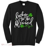 Lucky To Be Blessed Sweatshirt thumb 0