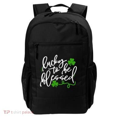 Lucky To Be Blessed Backpack