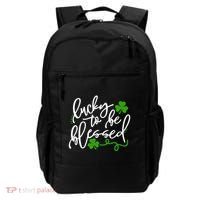 Lucky To Be Blessed Backpack thumb 0