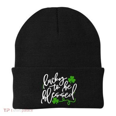 Lucky To Be Blessed Beanie