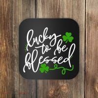 Lucky To Be Blessed Coaster thumb 0