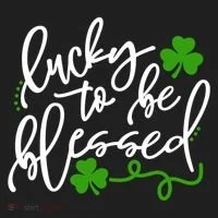 Lucky To Be Blessed Tumbler thumb 3