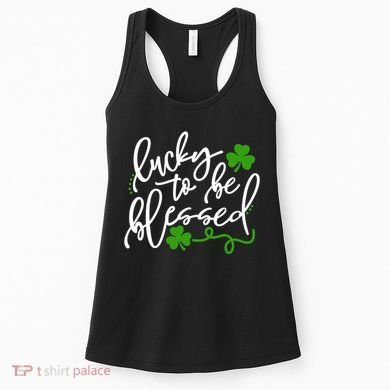 Lucky To Be Blessed Women's Tank Top
