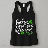Lucky To Be Blessed Women's Tank Top thumb 3
