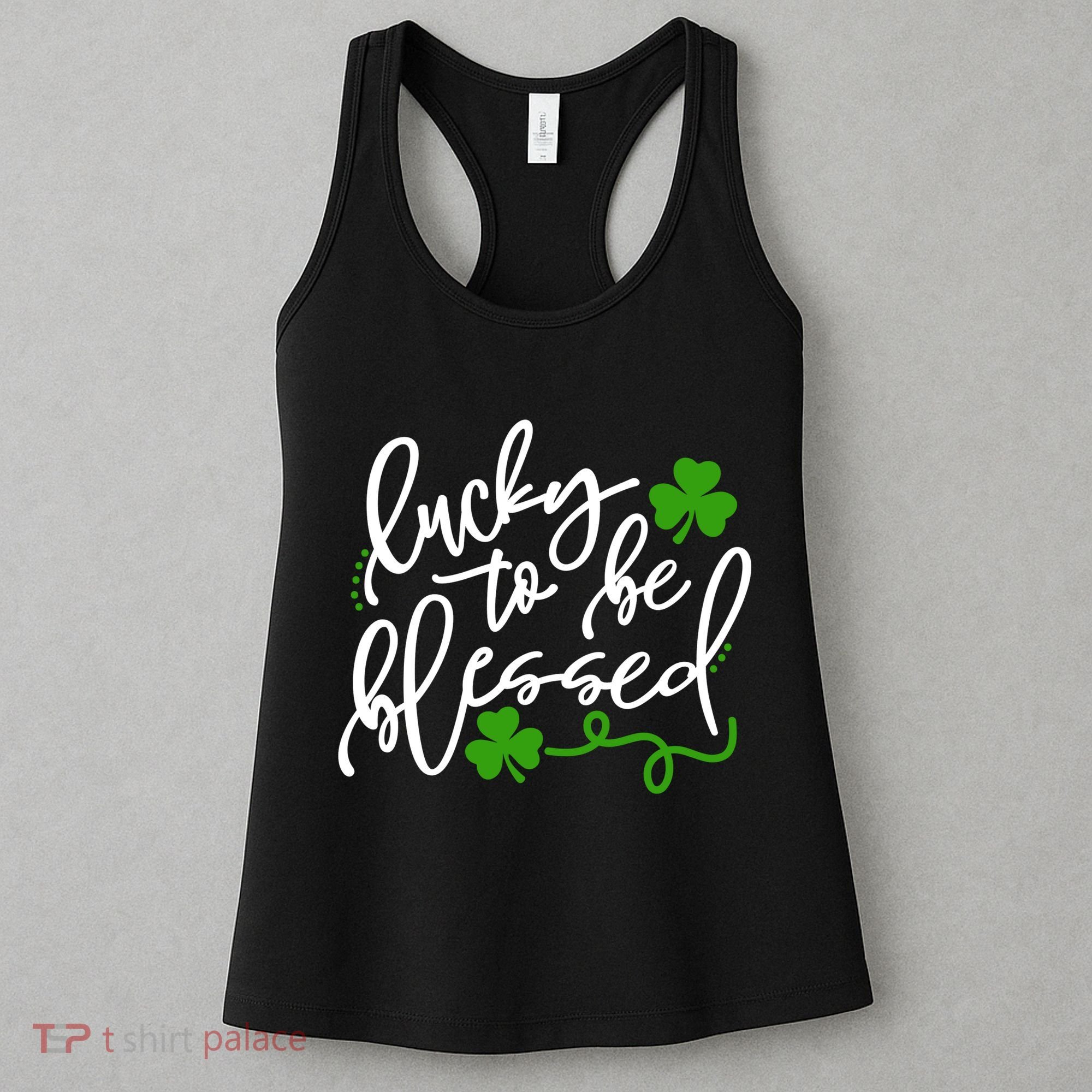 Lucky To Be Blessed Women's Tank Top