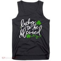 Lucky To Be Blessed Tank Top thumb 0