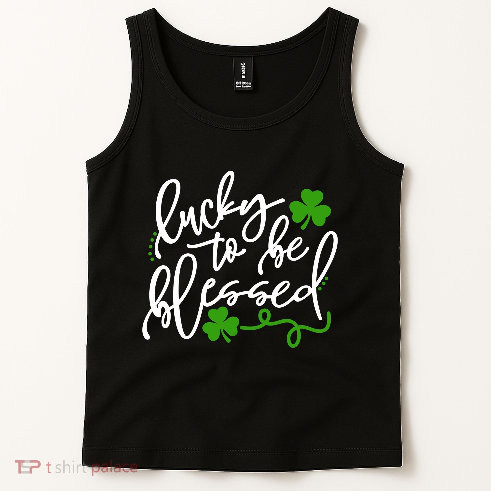 Lucky To Be Blessed Tank Top