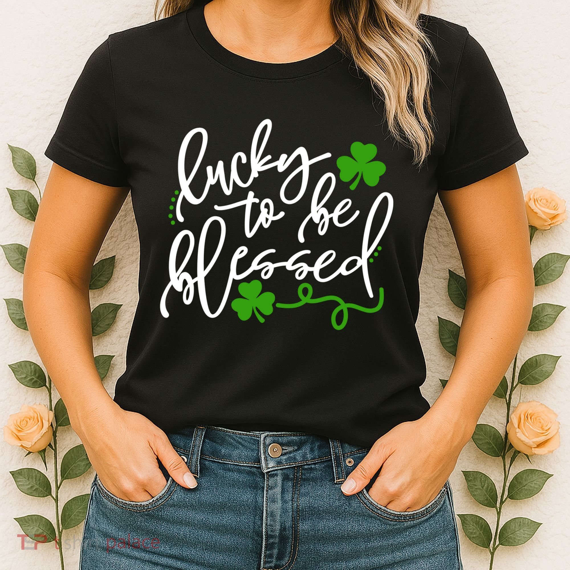 Lucky To Be Blessed Women's T-Shirt