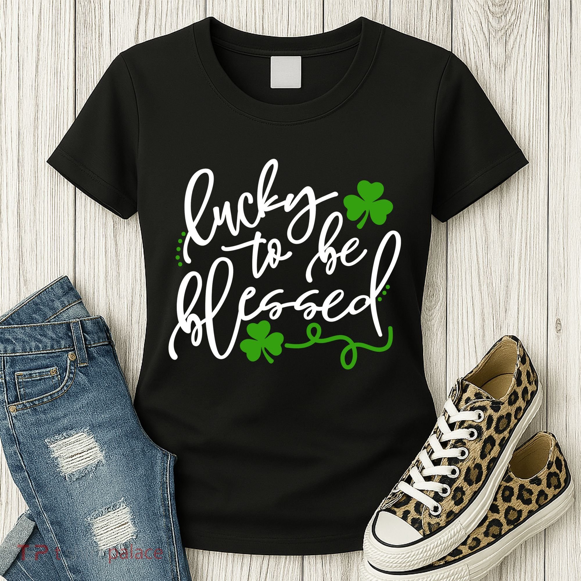 Lucky To Be Blessed Women's T-Shirt