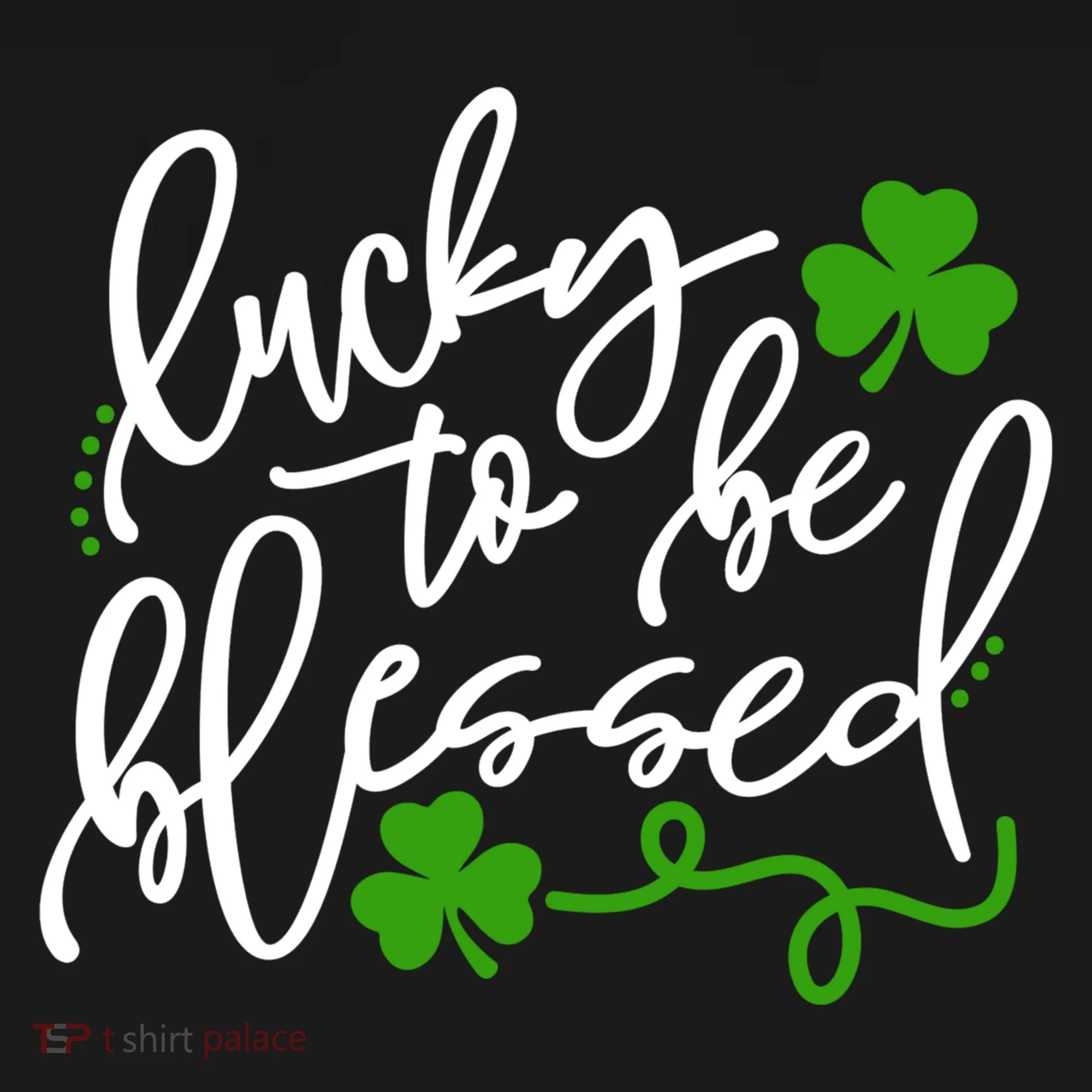 Lucky To Be Blessed Kids T-Shirt