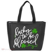 Lucky To Be Blessed Tote Bag thumb 0