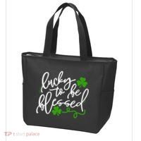Lucky To Be Blessed Tote Bag thumb 3