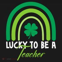 Lucky To Be A Teacher St Patricks Day Coaster thumb 2