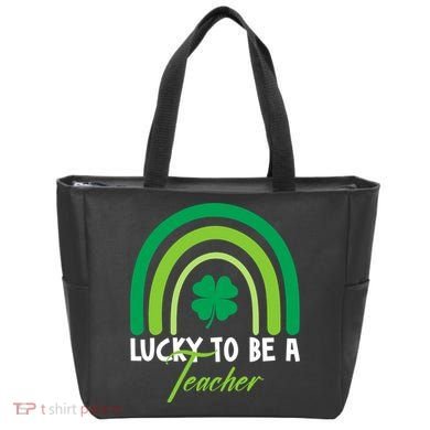 Lucky To Be A Teacher St Patricks Day Bag