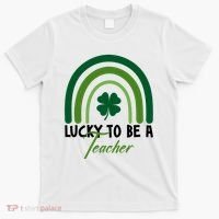 Lucky To Be A Teacher St Patricks Day T-Shirt thumb 0