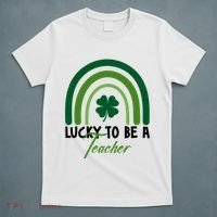 Lucky To Be A Teacher St Patricks Day T-Shirt thumb 5
