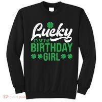Lucky To Be The Birthday  St Patrick's Day Irish Cute Sweatshirt thumb 0